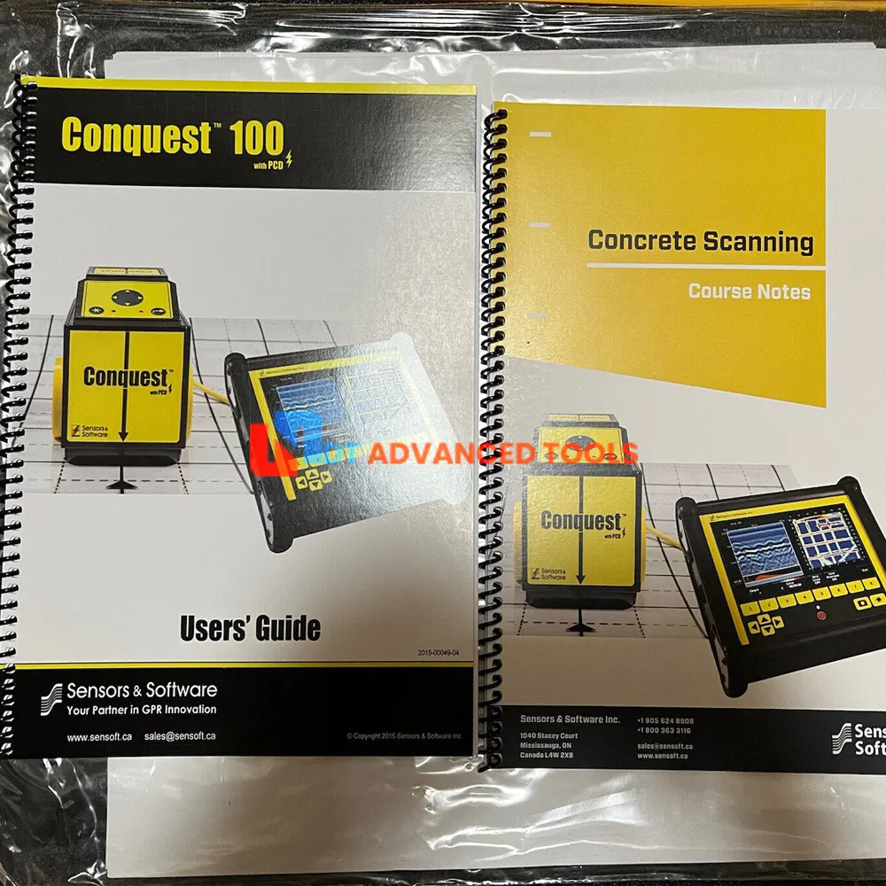 Used-Sensors-and-Software-Conquest-100-GPR-Concrete-Scanner