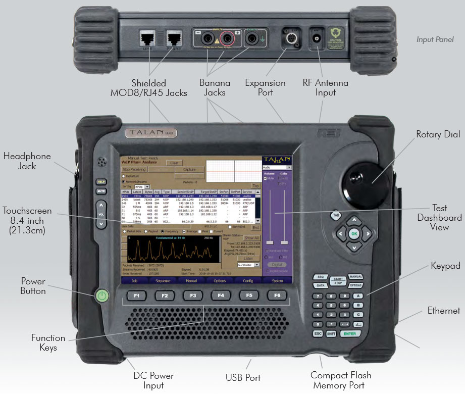 REI TALAN 3.0 Telephone & Line Analyzer